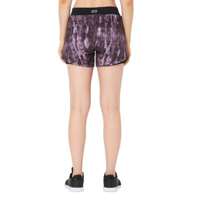 Perform Shorts Purple Tie Dye-Shorts-Silvertraq-Silvertraq