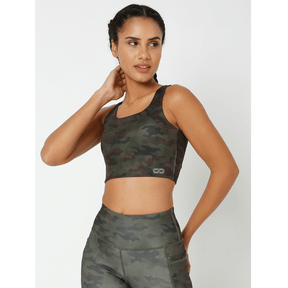 Army Camo High Impact Action Bra & Ath Perform 7/8 Leggings