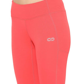 Performance Track Leggings Bright Orange-Leggings-Silvertraq-Silvertraq