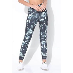 Ath Perform High Waist 7/8 Leggings Dark Blossom-Leggings-Silvertraq-Silvertraq