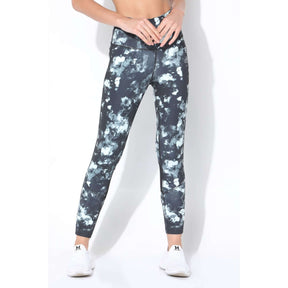 Dark Blossom Moto Crop Tee &  7/8 Leggings