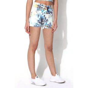 Tie Dye Biker Kross Bra & Flex Shorts