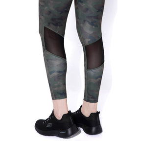 Ath Perform High Waist 7/8 Leggings Army Camo-Leggings-Silvertraq-Silvertraq