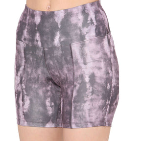 Rider Shorts Purple Tie Dye-Shorts-Silvertraq-Silvertraq