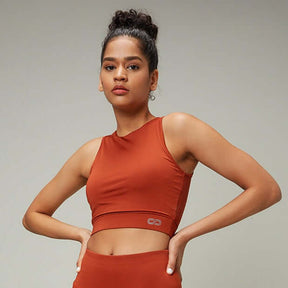Arabian spice Cross Back Crop Top & Leggings