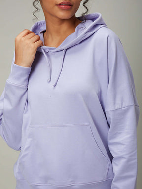 Terry All Weather Lilac Sweatshirt