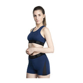 Tech Flex Sports Bra Navy-Padded Sports Bra-Silvertraq-Navy-XS-Silvertraq