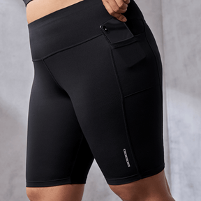 Biker Shorts Black-Shorts-Silvertraq-Black-XS-Silvertraq